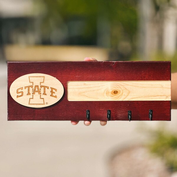 I-State Wood and Cardinal Key Rack
